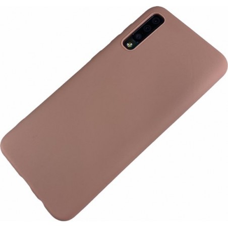 Samsung Galaxy A20e - Silicone hoesje Tim oranje