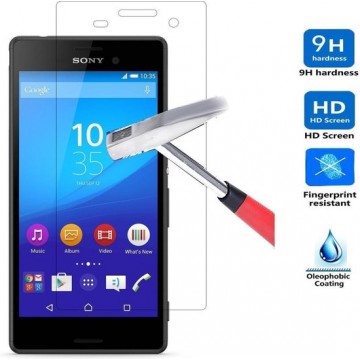 2 Stuks Pack Tempered Glass Screen protector Sony Xperia X