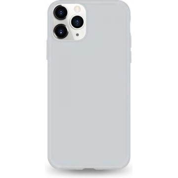 Samsung Galaxy A21s siliconen hoesje - Grijs - shock proof hoes case cover - Telefoonhoesje met leuke kleur - LunaLux