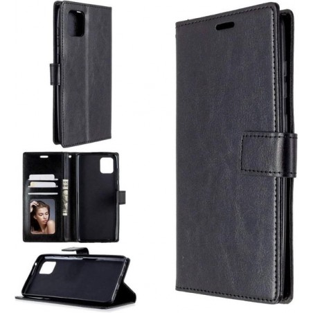 Samsung Galaxy S10 Lite 2020 hoesje book case zwart