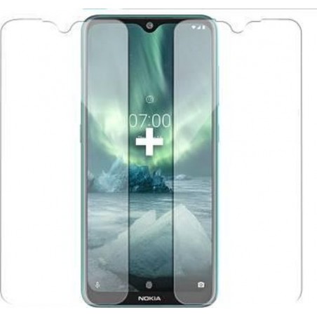 3 Stuks Screenprotector Tempered Glass Glazen Gehard Screen Protector 2.5D 9H (0.3mm) - Nokia 6.2 / 7.2