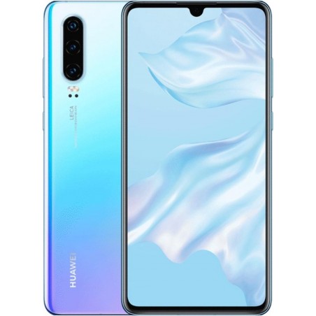 Huawei P30 Duo - Alloccaz Refurbished - B grade (Licht gebruikt) - 128GB - Blauw (Crystal)