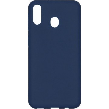 iMoshion Color Backcover Samsung Galaxy M20 Power hoesje - Donkerblauw