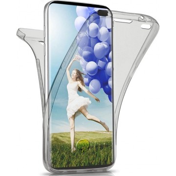 2 in 1 Siliconen TPU hoesje Case 360 Graden voor Samsung Galaxy S10 Plus