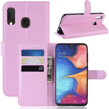 Samsung Galaxy A20e Hoesje - Book Case - Pink