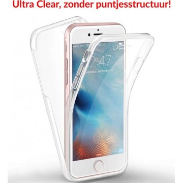 EmpX.nl Apple iPhone SE (2020) / 8/ 7 TPU 360° graden TPU siliconen 2 in 1 hoesje
