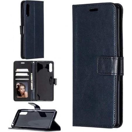 Sony Xperia L4 hoesje book case zwart