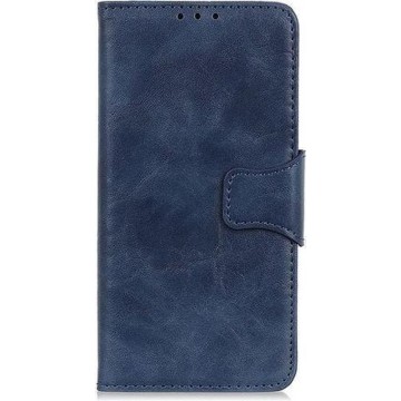 Shop4 - Xiaomi Redmi 7 Hoesje - Wallet Case Cabello Donker Blauw