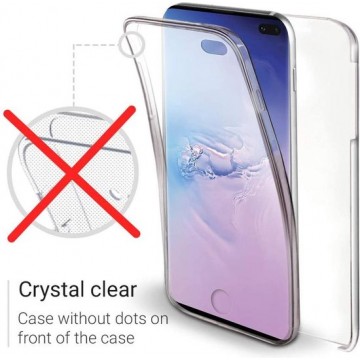 2 in 1 Siliconen TPU hoesje Case 360 Graden voor Samsung Galaxy S10 Plus