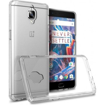 OnePlus 3 / 3T ultra dunne / crystal clear / transparant TPU hoesje
