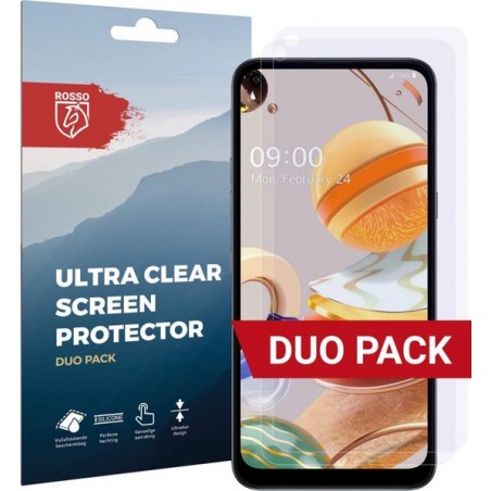 Rosso LG K61 Ultra Clear Screen Protector Duo Pack