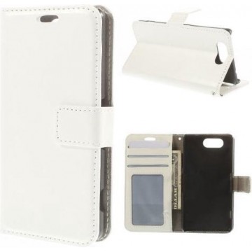 Cyclone Cover wallet hoesje Sony Xperia X Compact wit