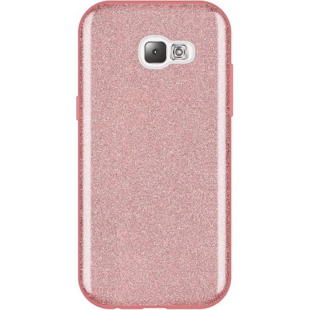 Samsung Galaxy A5 2017 Hoesje - Glitter Backcover - Roze