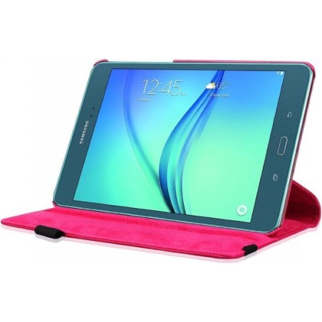 Samsung Galaxy TAB A 9.7 (T555) hoes 360 graden draaibaar met  Multi-stand -Roze