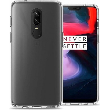 Ultra thin silicone case OnePlus 6 - transparant