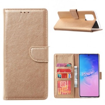 Samsung Galaxy S20FE - Bookcase Goud - portemonee hoesje