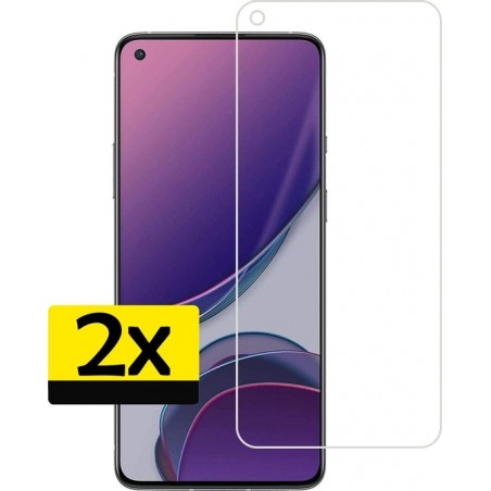 OnePlus 8T Screenprotector Bescherm Glas Tempered Glass - 2 Stuks