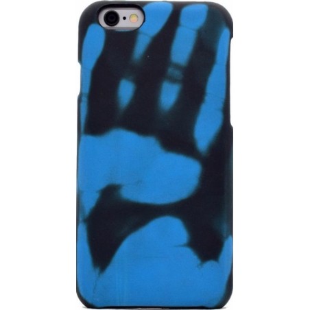 Verkleurend Telefoon Hoesje Temperature Fire Case Zwart naar Blauw | iPhone 7 Plus