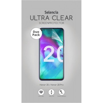 Selencia Duo Pack Ultra Clear Screenprotector voor de Huawei Nova 5t / Honor 20 (Pro)