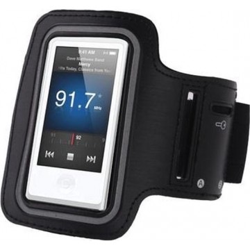 Armband / Sport Case voor iPod Nano 7 7G Zwart