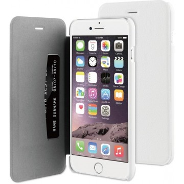BeHello Flip Cover voor Apple iPhone 6/6S Plus - Wit
