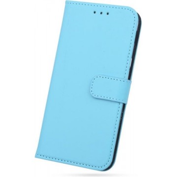 LG Q6 Pasjeshouder Blauw Booktype hoesje - Magneetsluiting
