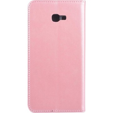 Samsung Galaxy J4+ (2018) Pasjeshouder Roze Booktype hoesje - Magneetsluiting (J415)