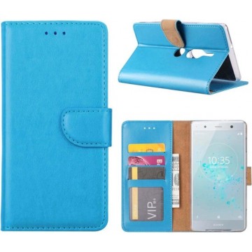 Sony Xperia XZ2 Compact - Bookcase Turquoise - portemonee hoesje