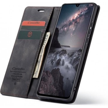 CASEME Wallet Hoesje voor Samsung Galaxy M20 - Zwart