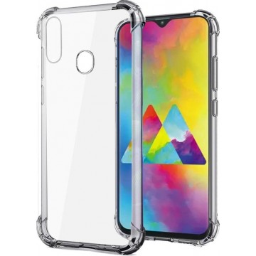 Samsung Galaxy A10e Hoesje Shock Proof Hoes Siliconen Case TPU Cover