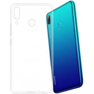 Huawei Y7 (2019) Hoesje Dun TPU Transparant