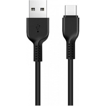 HOCO Flash X20 USB naar Type C kabel Zwart 2 Meter