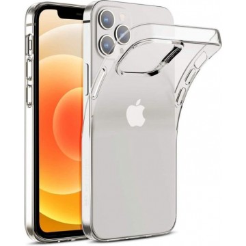 WeBuds Doorzichtige Siliconen Beschermhoes - iPhone 12