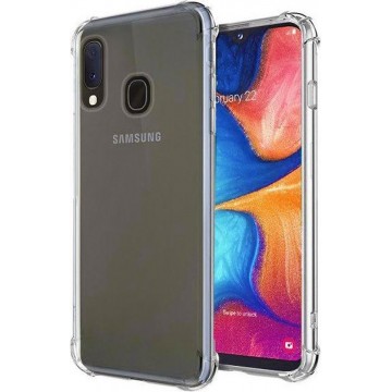 samsung galaxy a20e hoesje shock proof case - Samsung a20e hoesje shock proof case hoes transparant