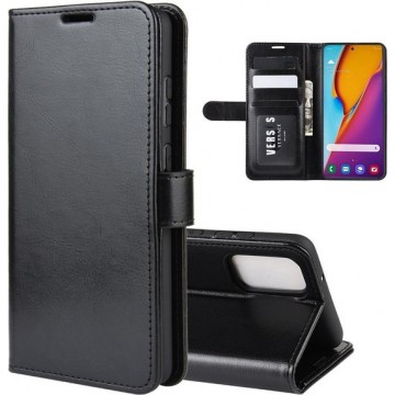 Samsung Galaxy S20 Plus hoesje (S20+), Wallet bookcase, Zwart - Telefoonhoesje geschikt voor: Samsung Galaxy S20 Plus