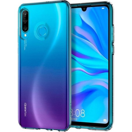 huawei p30 lite hoesje siliconen case - Huawei p30 lite new edition hoesje siliconen case hoes transparant