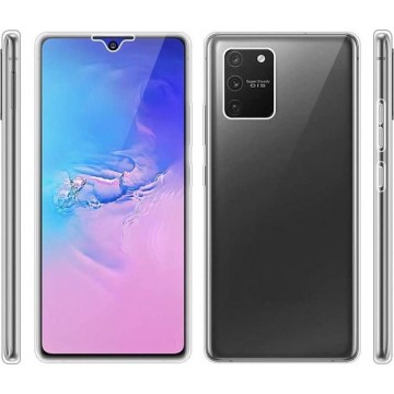2 in 1 Siliconen TPU hoesje Case 360 Graden voor Samsung Galaxy S10 Lite 2020