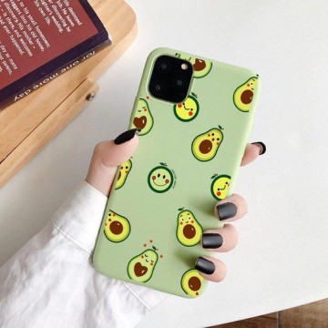 iPhone hoesje met avocado print - iPhone X/Xs- super bescherming