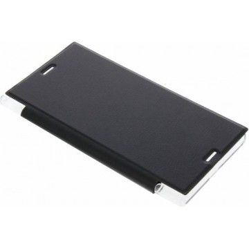 Slim Booktype Sony Xperia X Compact hoesje - Zwart