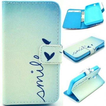 iCarer Smile wallet case hoesje LG G6
