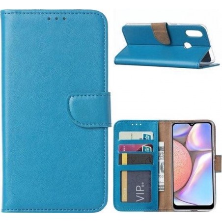 Samsung Galaxy A10S - Bookcase Turquoise - portemonee hoesje