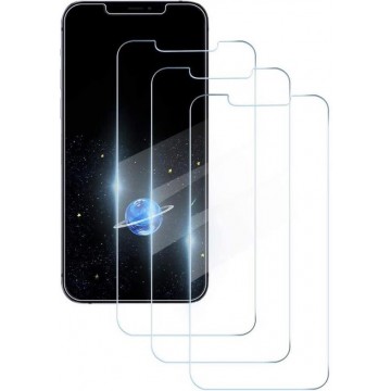 Apple iPhone 12 Screenprotector Glas - Tempered Glass Screen Protector - 3x