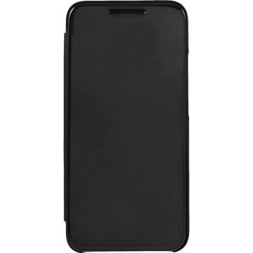 Shop4 - OnePlus 7 Pro Hoesje - Clear View Case Zwart