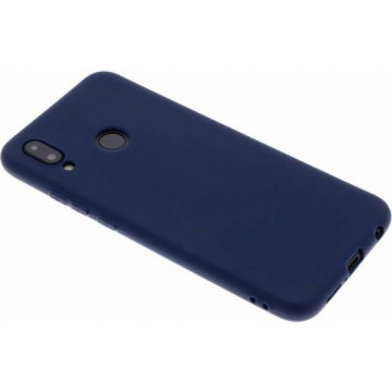 Color Backcover Huawei P20 Lite hoesje - Blauw