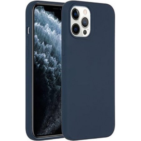 Iphone 12 Pro Max hoesje Pacific Blauw - Siliconen hoesje- Pacific Blauw  Cover TPU