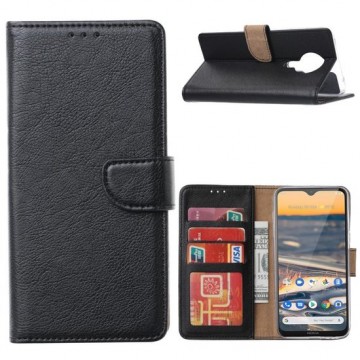 Nokia 5.3 - Bookcase Zwart - portemonee hoesje