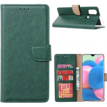 Samsung Galaxy M21 - Bookcase Groen - portemonee hoesje
