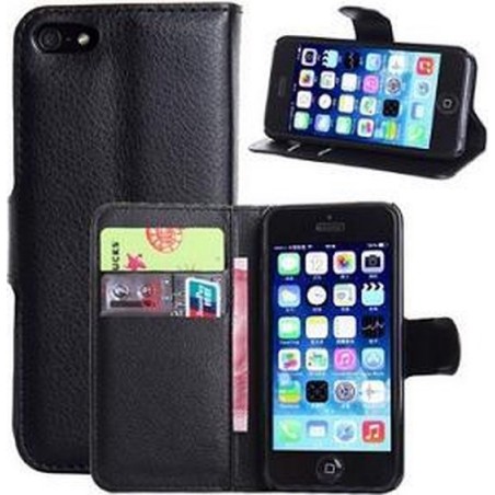 iPhone 5 5s Hoesje Case Zwart