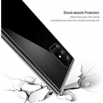 EmpX.nl Samsung Galaxy A51 5G TPU Transparant 360 graden hoesje