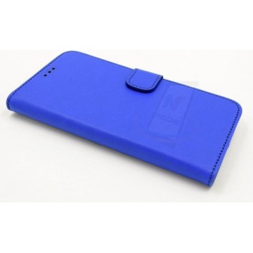 Samsung Galaxy S7 Pasjeshouder Blauw Booktype hoesje - Magneetsluiting (G930F)